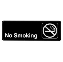 Alpine No Smoking Sign, 3 in. x 9 in.