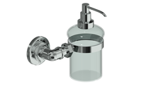 Valsan PI231PV Industrial Polished Brass Liquid Soap Dispenser, 8 oz