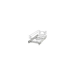 Rev-A-Shelf 5WB1-0918CR-1 9 in x 18 in Single Pull-Out Basket - Chrome