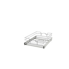 Rev-A-Shelf 5WB1-1520CR-1 15 in x 20 in Single Pull-Out Basket - Chrome