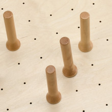 Rev-A-Shelf 4DPS-PEG-4 Extra Wood Pegs for 4DPS System - Natural