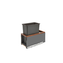 Rev-A-Shelf 5LB-1230OGWN-113 30 Qrt LEGRABOX Pull-Out Waste Container w/Soft-Close - Gray