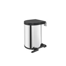 Rev-A-Shelf 8-010314-15 14 Liter Pivot Out Waste Container - Stainless
