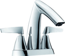 ALFI AB1003-PC Polished Chrome Two-Handle 4'' Centerset Bathroom Faucet