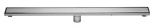 ALFI ABLD36B-PSS 36" Modern Polished Stainless Steel Linear Shower Drain with Solid Cover