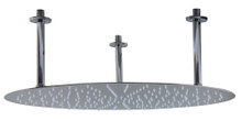 ALFI RAIN24R-PSS 24" Round Polished Solid Stainless Steel Ultra Thin Rain Shower Head