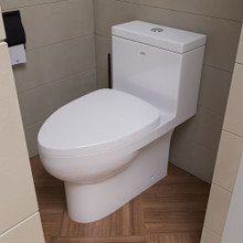 EAGO TB359 Dual Flush One Piece Eco-Friendly High Efficiency Low Flush Ceramic Toilet