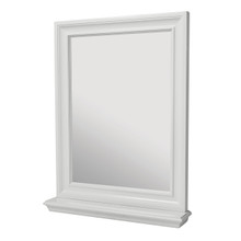 Foremost CHWM2430 24" x 30" Cherie Vanity Framed Wall Mirror, White