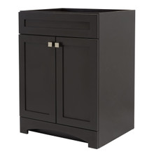 Foremost MXBV2421 Monterrey 24" Vanity Cabinet without Top - Black Coffee