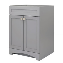 Foremost MXGV2421 Monterrey 24" Vanity Cabinet without Top - Cool Grey