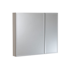 Foremost MMC3026-SA Metal Double Door Medicine Cabinet 30" x 26" Beveled Mirror, Satin