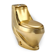 Maison De Philip Fon-1PC-GD One-Piece Toilet with Seat included - Polished Gold