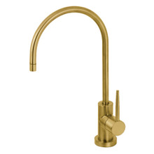 Kingston Brass KS8197NYL New York Single Handle Cold Water Filtration Faucet, Brushed Brass