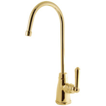 Kingston Brass KS2192NML Magellan Cold Water Filtration Faucet, Polished Brass