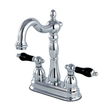 Kingston Brass KB1491PKL Duchess Two-Handle Bar Faucet, Polished Chrome