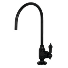 Kingston Brass KS5190BAL Heirloom Single Handle Water Filtration Faucet, Matte Black