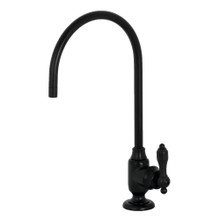 Kingston Brass KS5190TAL Tudor Single Handle Water Filtration Faucet, Matte Black