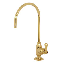 Kingston Brass KS5192AL Royale Single Handle Water Filtration Faucet, Polished Brass