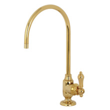 Kingston Brass KS5192BAL Heirloom Single Handle Water Filtration Faucet, Polished Brass