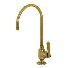 Kingston Brass KS5197NML Magellan Single Handle Water Filtration Faucet, Brushed Brass