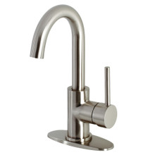 Kingston Brass LS8538DL Concord Single-Handle Bar Faucet, Brushed Nickel