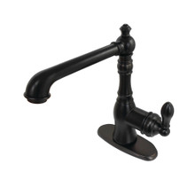 Kingston Brass Gourmetier GSY7725ACL American Classic Single-Handle Bar Faucet, Oil Rubbed Bronze