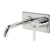 Kingston Brass  KS8111CTL Single-Handle Wall Mount Bathroom Faucet, Polished Chrome