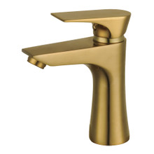 Kingston Brass Fauceture  LS4223XL Millennium Single Handle Bathroom Faucet, Brushed Brass