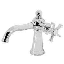 Kingston Brass  KS3541NX Hamilton Single Handle Bathroom Faucet with Push Pop-Up, Polished Chrome