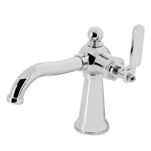 Kingston Brass  KS3541KL Knight Single Handle Bathroom Faucet with Push Pop-Up, Polished Chrome