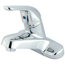 Kingston Brass  GKB541G Single-Handle 4 in. Centerset Bathroom Faucet, Polished Chrome