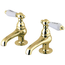 Kingston Brass  CC3L2 Basin Faucet, Polished Brass