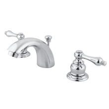 Kingston Brass  GKB941AL Mini-Widespread Bathroom Faucet, Polished Chrome