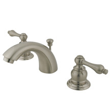 Kingston Brass  GKB948AL Mini-Widespread Bathroom Faucet, Brushed Nickel