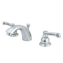 Kingston Brass  KB951FL Mini-Widespread Bathroom Faucet, Polished Chrome