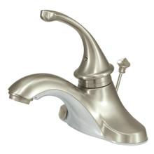 Kingston Brass  KB3548GL 4 in. Centerset Bathroom Faucet, Brushed Nickel