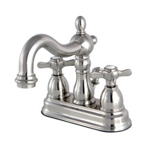 Kingston Brass  KS1608BEX 4 in. Centerset Bathroom Faucet, Brushed Nickel
