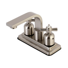 Kingston Brass  KB8468ZX Millennium 4-Inch Centerset Bathroom Faucet, Brushed Nickel