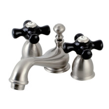 Kingston Brass  KS3958PKX Duchess Mini-Widespread Bathroom Faucet, Brushed Nickel