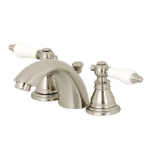 Kingston Brass  KB958APL Mini-Widespread Bathroom Faucet, Brushed Nickel
