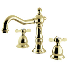 Kingston Brass  KS1972BEX 8 in. Widespread Bathroom Faucet, Polished Brass