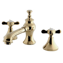 Kingston Brass  KC7062BEX 8 in. Widespread Bathroom Faucet, Polished Brass