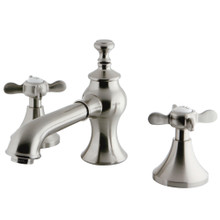 Kingston Brass  KC7068BEX 8 in. Widespread Bathroom Faucet, Brushed Nickel