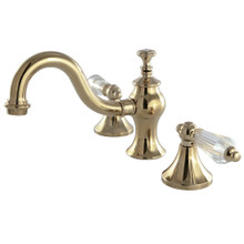 Kingston Brass  KC7162WLL 8 in. Widespread Bathroom Faucet, Polished Brass