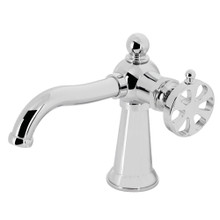 Kingston Brass  KS3541RX Belknap Single-Handle Bathroom Faucet with Push Pop-Up, Polished Chrome