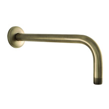 Kingston Brass  K112A3 Claremont 12" Rain Drop Shower Arm, Antique Brass