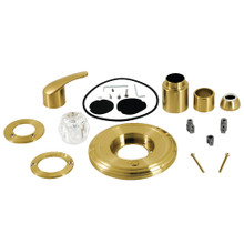 Kingston Brass  KT697DT Universal Tub and Shower Valve Trim Kit for Delta Shower Faucet, Brushed Brass