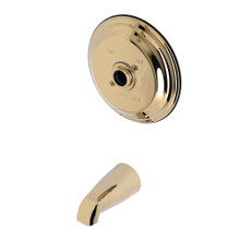 Kingston Brass  KB3632TTLH Tub Trim Only Without Handle, Polished Brass