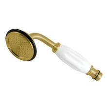 Kingston Brass  ABT1020-7 Vintage Hand Shower Head, Brushed Brass