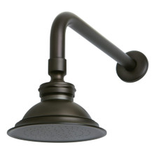 Kingston Brass  P10ORBCK Victorian Brass Showerhead with 12" Shower Arm Combo, Oil Rubbed Bronze
